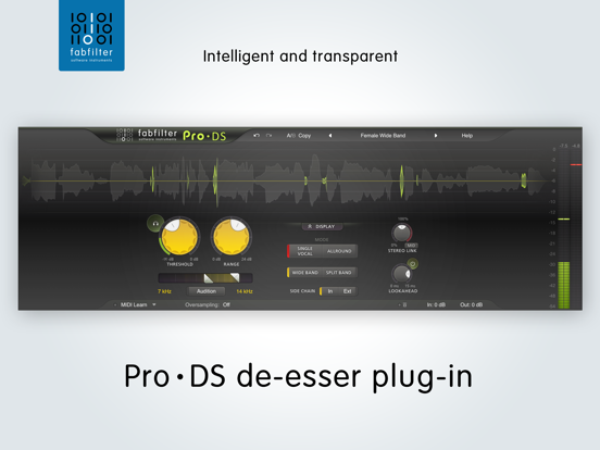FabFilter Pro-DS screenshot