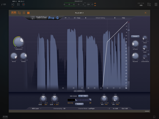 FabFilter Pro-G screenshot
