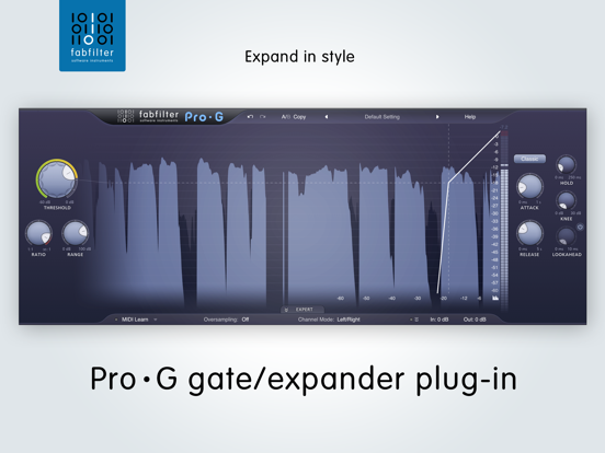 FabFilter Pro-G screenshot