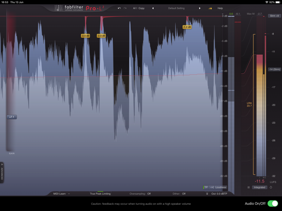 FabFilter Pro-L 2 screenshot