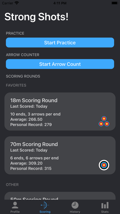 Rise – Archery Scoring Tracker screenshot