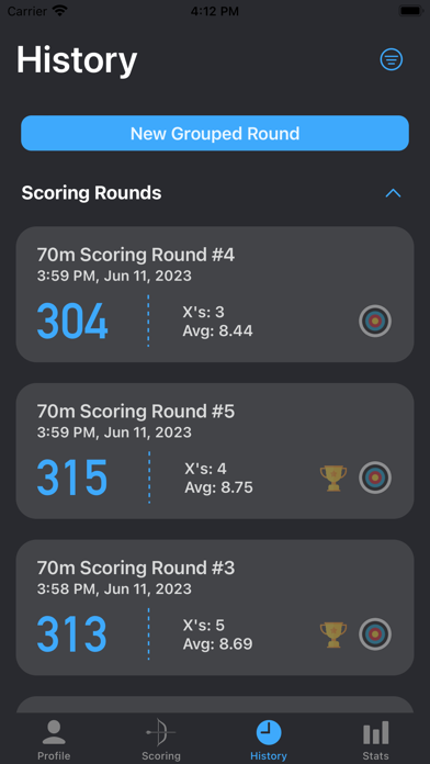 Rise – Archery Scoring Tracker screenshot