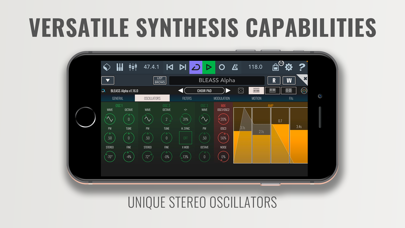 BLEASS Alpha Synthesizer screenshot