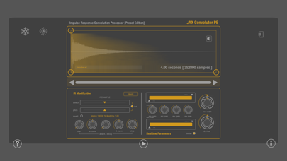 JAX Convolutor PE (Audio Unit) screenshot