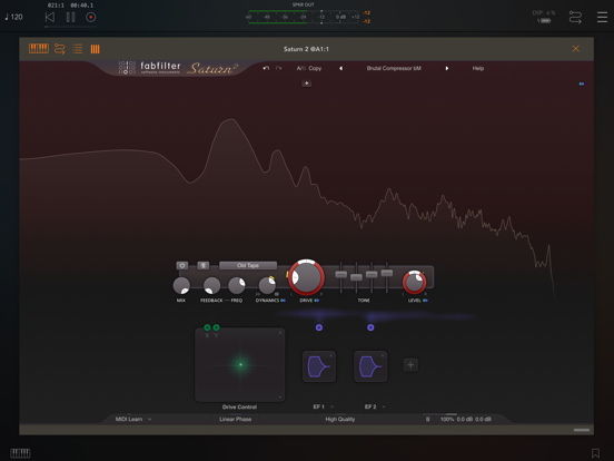 FabFilter Saturn 2 screenshot