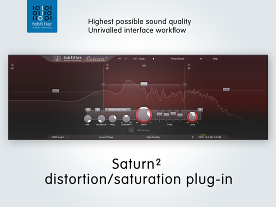 FabFilter Saturn 2 screenshot