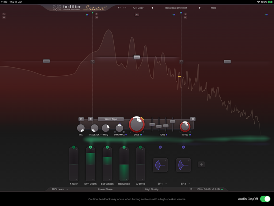 FabFilter Saturn 2 screenshot