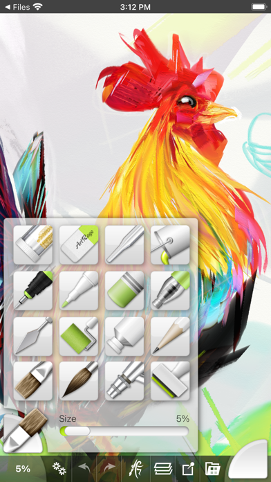 ArtRage Vitae Mobile Painting screenshot