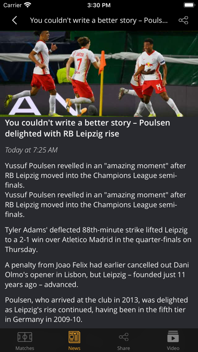 Football Today – Top matches screenshot