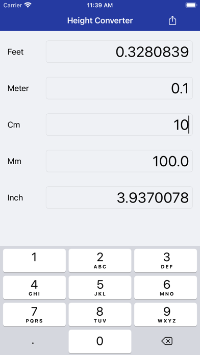 Height Converter screenshot