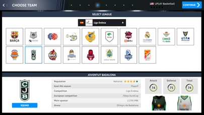 iBasketball Manager 22 screenshot