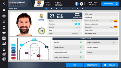 iBasketball Manager 22 screenshot