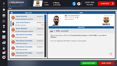 iBasketball Manager 22 screenshot