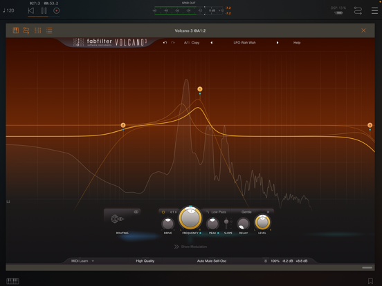 FabFilter Volcano 3 screenshot