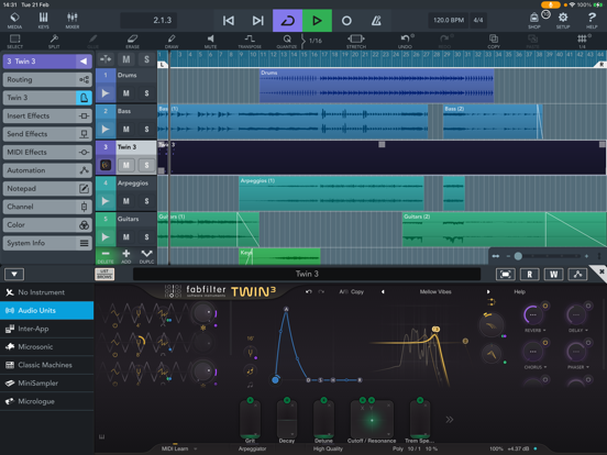 FabFilter Twin 3 screenshot