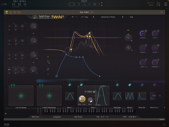 FabFilter Twin 3 screenshot