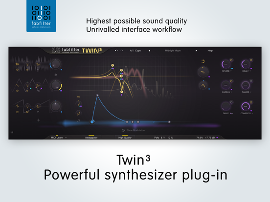 FabFilter Twin 3 screenshot