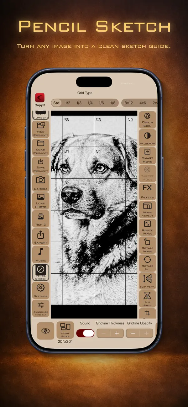 CopyIt The Grid Drawing Method screenshot