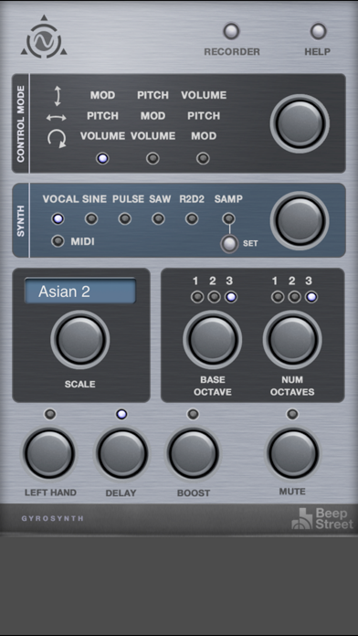 GyroSynth screenshot