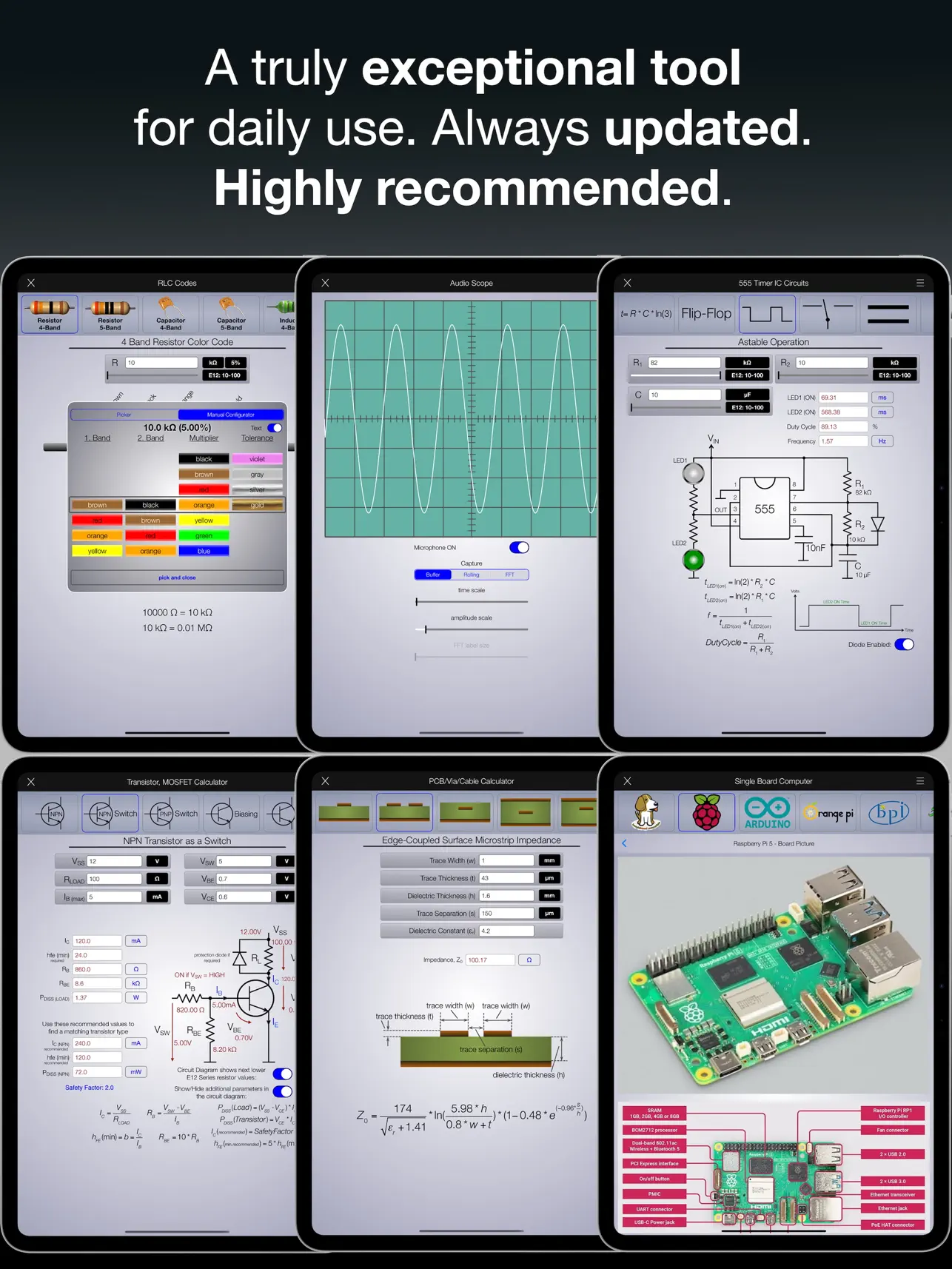 EE ToolKit PRO for iPad screenshot