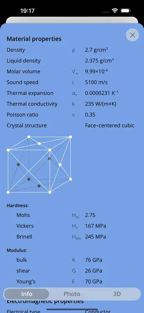 Talbica: Periodic Table screenshot