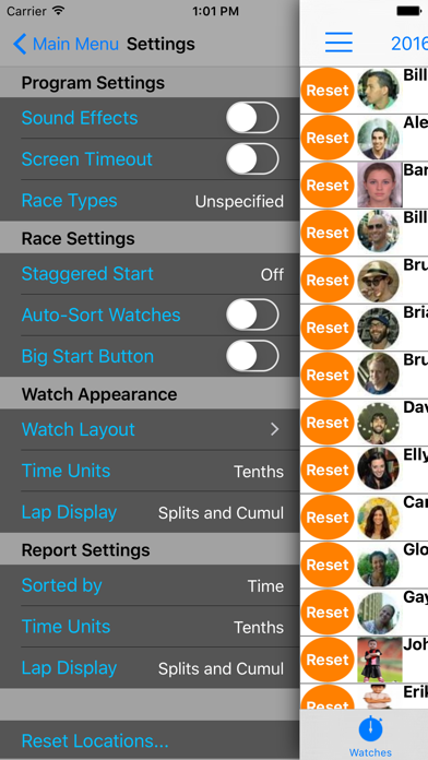 Ultimate Stopwatch screenshot