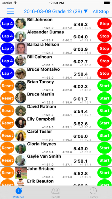 Ultimate Stopwatch screenshot