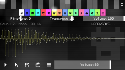 PixiTracker 1Bit screenshot