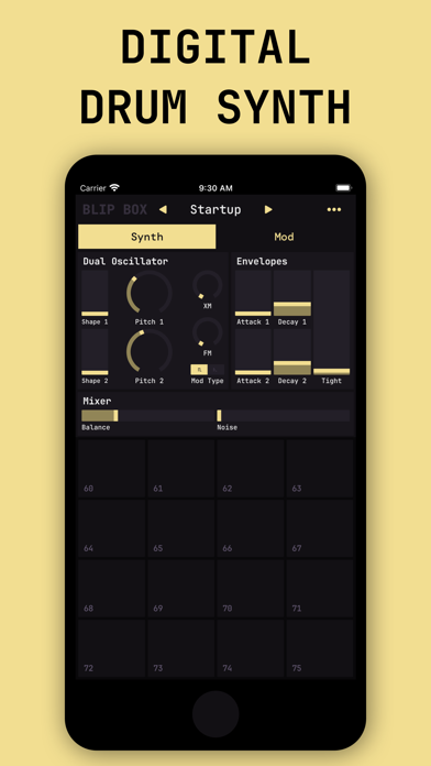 Blip Box — Drum Synth screenshot