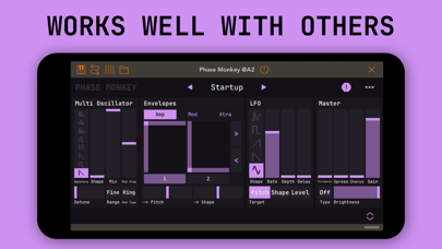 Phase Monkey — Poly Synth screenshot