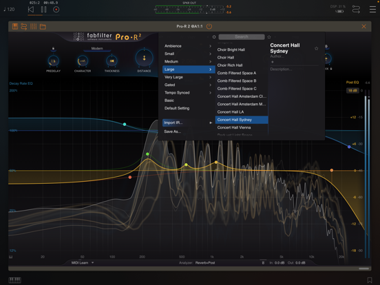 FabFilter Pro-R 2 screenshot