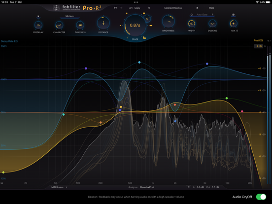 FabFilter Pro-R 2 screenshot