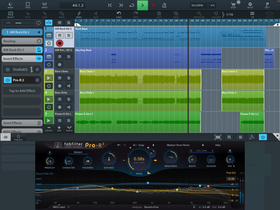 FabFilter Pro-R 2 screenshot