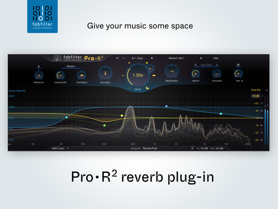 FabFilter Pro-R 2 screenshot