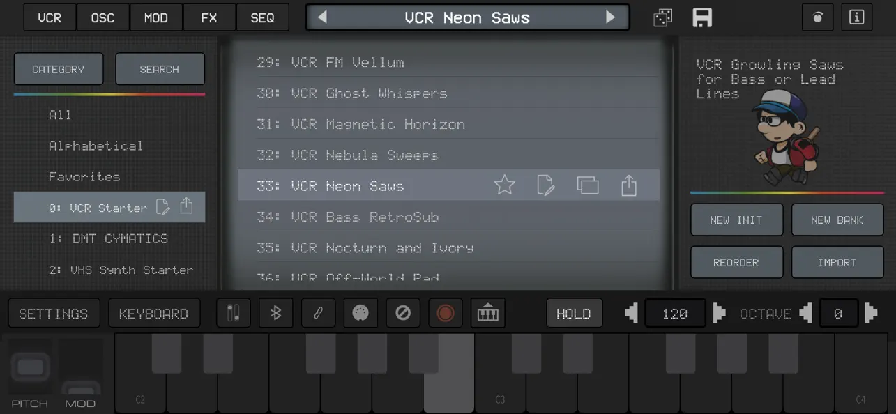 King of VHS: VCR Synth screenshot