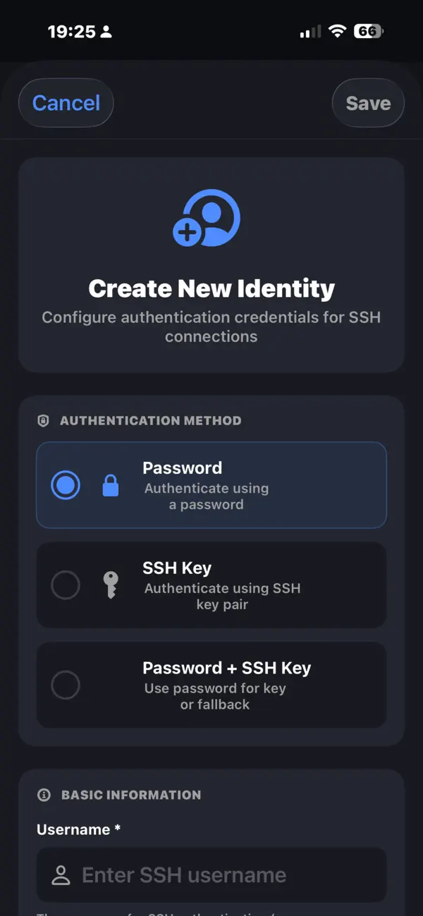 ShadowTerm ssh & mosh Terminal screenshot