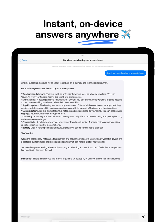Haplo AI: Offline & Private AI screenshot