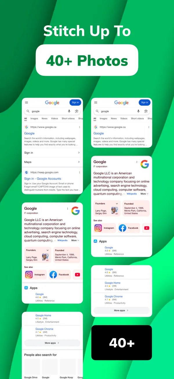Photo Stitch! screenshot