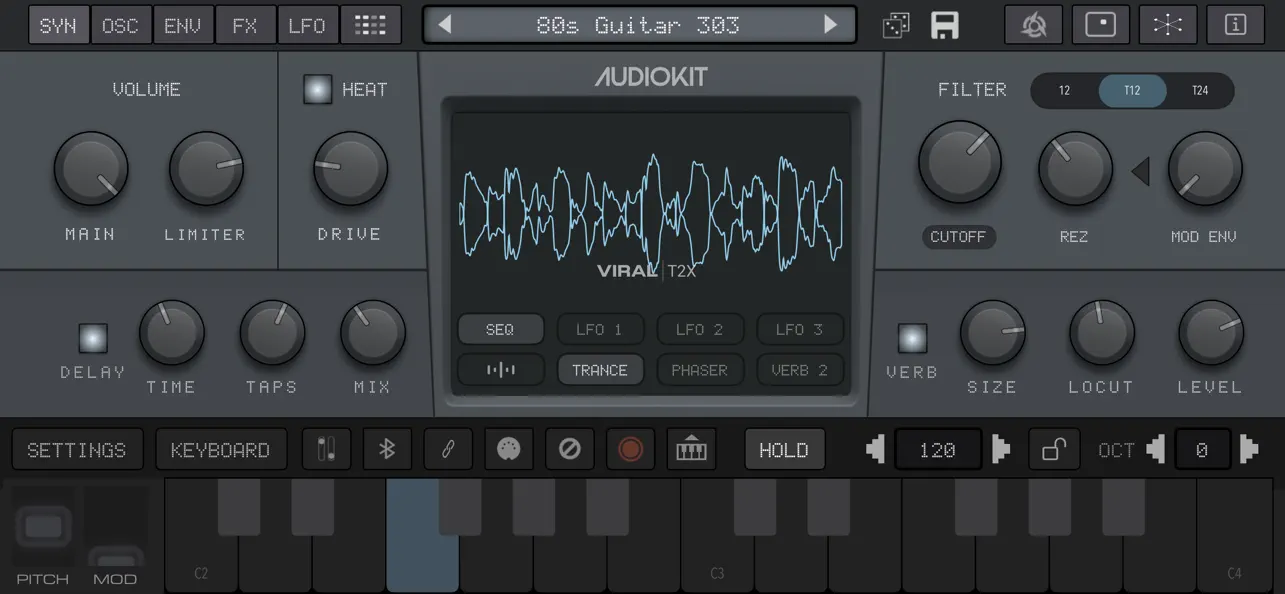 VIRAL Synth 2: T2x | AUv3 screenshot