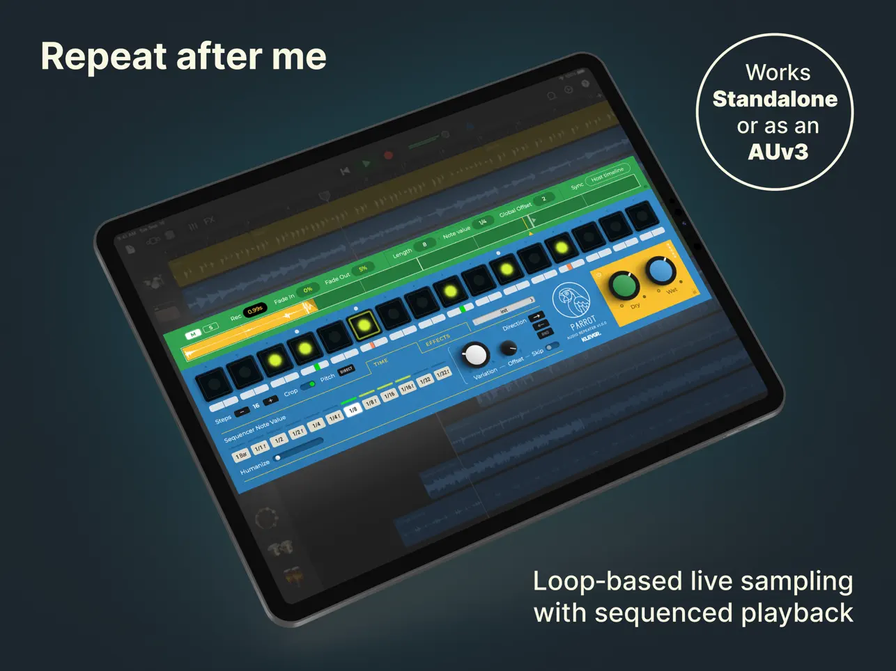 Parrot – Audio repeater screenshot
