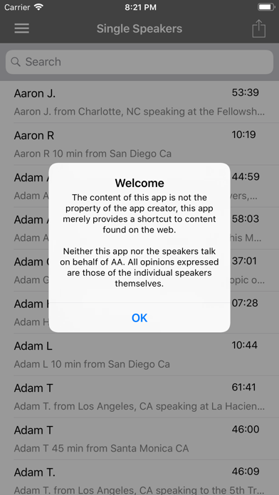 AA Speakers – Speaker Tapes screenshot