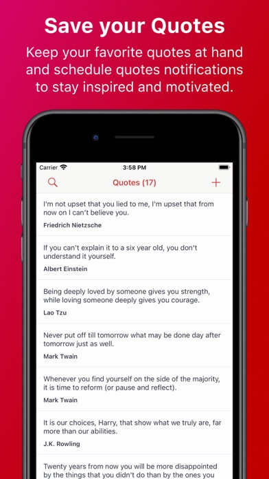 Quotie Pro screenshot