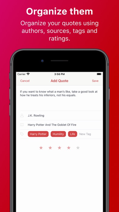 Quotie Pro screenshot