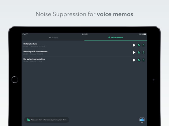 Denoise: AI Voice Cleanup screenshot
