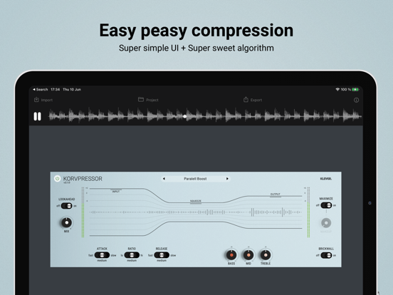 Korvpressor screenshot