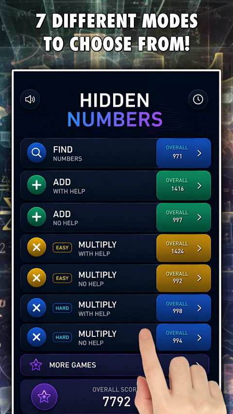 Hidden Numbers PRO screenshot