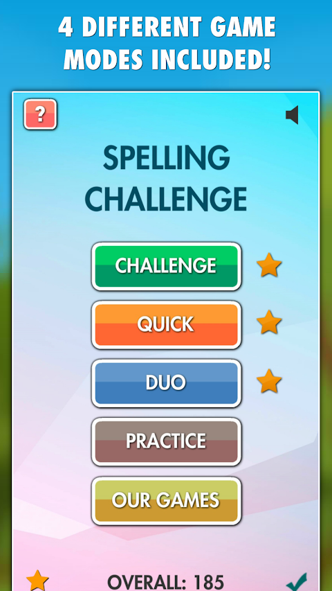 Spelling Challenge PRO screenshot