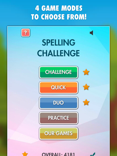 Spelling Challenge PRO screenshot