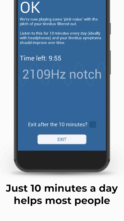 Tinnitus Therapy Pro screenshot