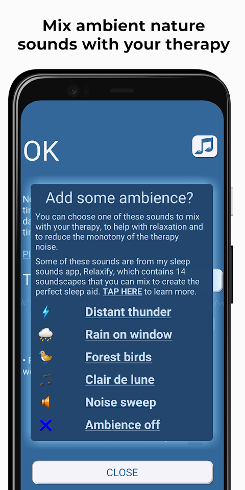 Tinnitus Therapy Pro screenshot